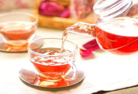 【ローズドビオ】ブラッディーローズジェリー（美容液）と薔薇のお茶、ローズシロップセット【美容液クリーム 40ml 1本 薔薇 お茶 8g 2袋 シロップ 120ml 2本 バラ 贈答 母の日】