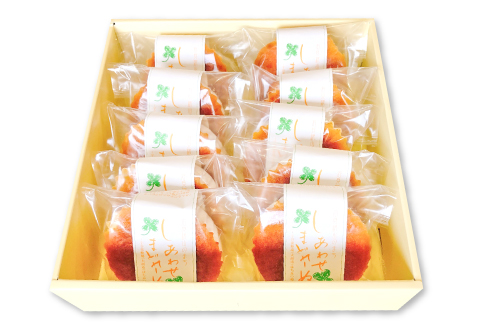 蜂蜜・バター・卵が楽しめる「しあわせマドレーヌ」（約50g） 10個入り【約50g×10個 マドレーヌ 洋菓子 お菓子 おやつ ギフト 贈答 プレゼント お土産 セット 地元食材 個包装】