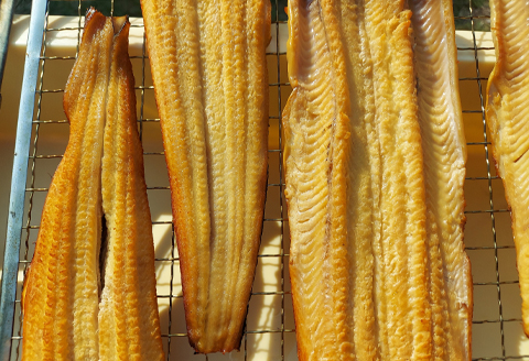 燻製あなごの天ぷら【あなご 大あなご 大穴子 あなご天 穴子天 練り物 練物 ねりもの 練リ製品 燻製 揚げ物 揚物 魚肉 酒の肴 おつまみ おやつ おかず お土産 冷蔵 贈答 父の日 母の日】