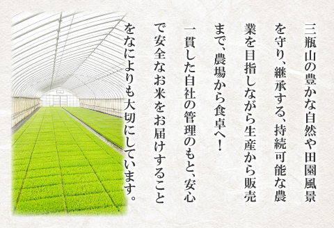 さんべ浮布米（無洗米）定期便（8kg×3回コース）【令和6年産 2024年産 定期便 3回 特別栽培米 コシヒカリ 無洗米 8kg×3回 合計24kg 島根県産 大田市産 米 減農薬】