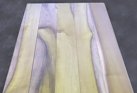 〈広葉樹 朴〉ちいさなまちの木材屋さんから送る フローリング（1820mm×105mm×15mm）15枚