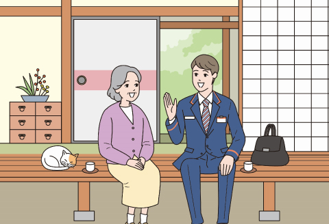 みまもり訪問サービス（12か月）