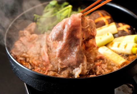 しまね和牛モモすき焼き用300ｇ 【 すき焼き すきやき スキヤキ 牛肉 しまね和牛 和牛 モモ 贅沢 お祝い 贈り物 プレゼント ギフト】