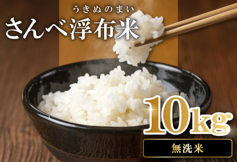さんべ浮布米（無洗米）10kg【無洗米 10kg 先行予約 令和6年産 コシヒカリ 10kg こしひかり 特別栽培米 お米 おこめ 2024年産 島根県産 大田市産 米 浮布米 減農薬 減化学肥料 JGAP認証】