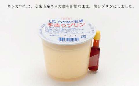 手作りプリン6個セット【冷蔵 ネッカ牛乳 ネッカ卵 蒸しプリン ソース別 牧場 スイーツ おいしい ご褒美 おやつ 牧場 搾りたて グルメ お土産 自宅用 ギフト 贈り物 島根県 安来市】