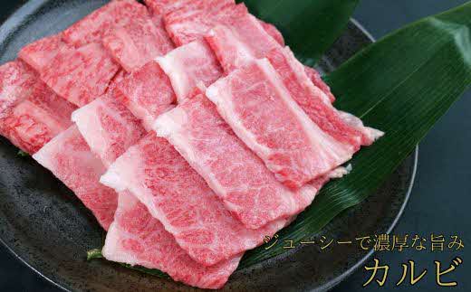 しまね和牛 焼肉用2種セット（肩ロース、カルビ）560g【黒毛和牛 おすすめ 冷凍 和牛オリンピック 肉質NO.1 牛肉 和牛 国産 セット 焼肉 ロース 霜降り ジューシー スライス 食べ比べ ギフト 贈り物 島根県 安来市】