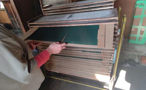 【定期便】「杉葉線香」2箱セット（3ヵ月ごと×4回）【杉葉 線香 自然素材 手作り 伝統工芸品 こだわり 香移りしにくい お使い物 法事 素朴 手作業 化学薬品不使用 島根県 安来市 定期便】