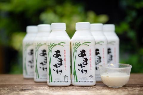 大正屋醤油店 甘酒ストレート500ｇ×6本セット【甘酒 あまざけ 米麹 砂糖不使用 発酵 飲料 健康 セット ノンアルコール 甘味 ドリンク 夏 熱中症対策 栄養補給 島根県 安来市】