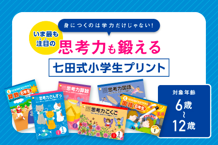 プリント 江津市限定返礼品 七田式小学生プリント 思考力算数 4年生 【SC-40】｜送料無料 しちだ 七田式 小学生 4年生 算数 さんすう プリント  子育て 教育 教材 教材セット 勉強 こども 子ども キッズ 知育 学べる セット トレーニング プレゼント ｜: 江津市ANAの ...