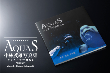 AQUAS アクアスの仲間たち 小林茂雄写真集【KS-1】本 写真集 1冊 雑貨 日用品 しまね海洋館アクアス 海洋館 水族館 海の動物 動物 海の生き物 生き物 イルカ ペンギン サメ エイ 魚 魚介類