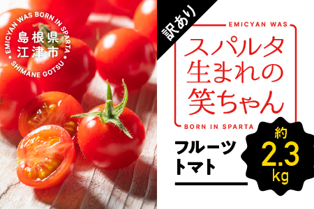 [先行予約][2024年11月発送][訳あり]スパルタ生まれの笑ちゃん フルーツトマト 約2.3kg[配送不可:離島][GC-16]|送料無料 ミニトマト フルーツミニトマト フルーツトマト 野菜 トマト 完熟 プチ 甘味 酸味 旨味 濃厚 果皮 絶品 新鮮 冷蔵 お弁当 贈物 サラダ 産地直送 江津市 トマト トマト トマト トマト トマト トマト トマト トマト トマト トマト トマト トマト