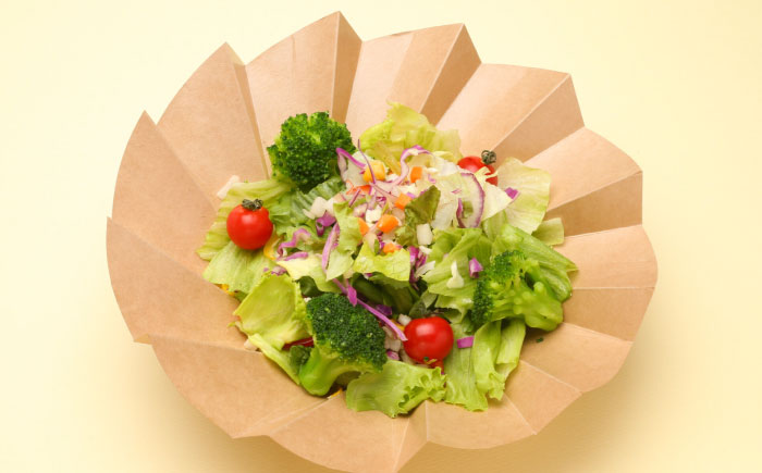 【万能利用可能！】おりがみカップ茶大（960cc）　20個/ケース×2セット カップ コップ お皿 大容量 テイクアウト ピクニック BBQ エコ サステナブル SDGs 島根県雲南市/株式会社 シンメイ[AIAU001]