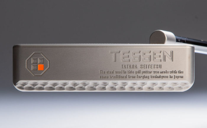 鉄師田部家謹製ゴルフパターTESSEN（トゥ・ヒール型／シルバー）島根県雲南市/株式会社たなべたたらの里（奥出雲前綿屋　鐵泉堂）ゴルフクラブ パター [AIAV002]