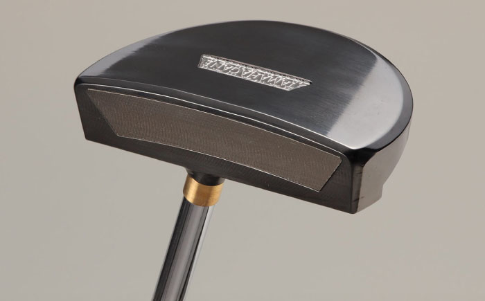 鉄師田部家謹製ゴルフパターTAMAHAGANE（マレット型／センター） 島根県雲南市/株式会社たなべたたらの里（奥出雲前綿屋　鐵泉堂） ゴルフクラブ パター [AIAV009]