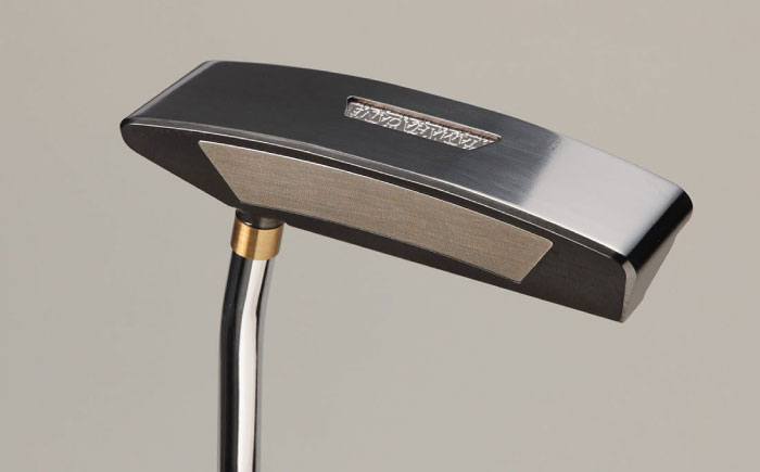 鉄師田部家謹製ゴルフパターTAMAHAGANE（トゥ・ヒール型／ベント）  島根県雲南市/株式会社たなべたたらの里（奥出雲前綿屋　鐵泉堂） ゴルフクラブ パター [AIAV012]