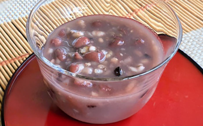 雑穀ぜんざい(もちなし) 7食セット  島根県雲南市/株式会社吉田ふるさと村 [AIBB005] スイーツ ぜんざい お正月