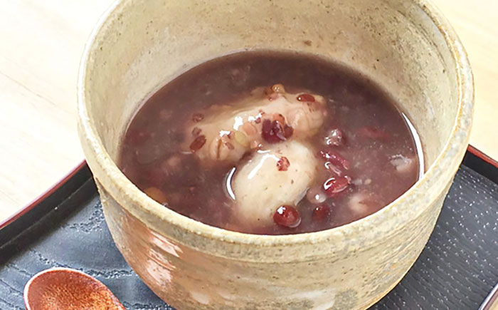 雑穀ぜんざい (もちあり) 7食セット | 雑穀ぜんざい 島根県雲南市/株式会社吉田ふるさと村 [AIBB008] あんこ 餅 ぜんざい