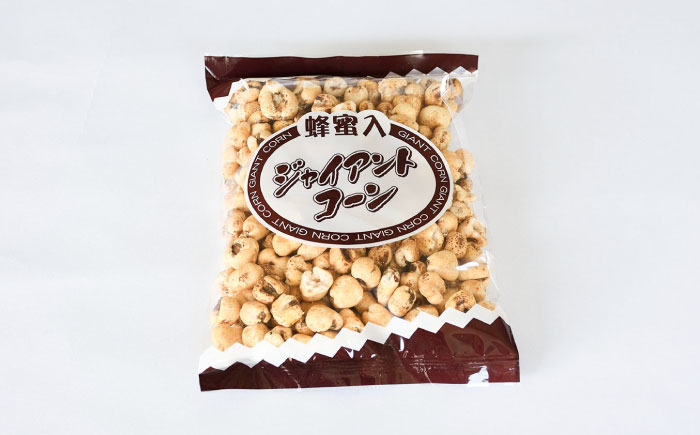 西八製菓 蜂蜜入りジャイアントコーン 120g×15袋  だがし おやつ  島根県雲南市/西八製菓株式会社[AICA004]