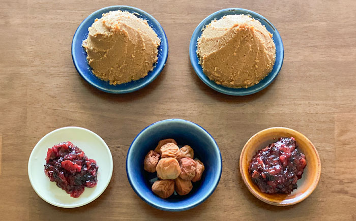 ふるさとの味 味噌と梅加工品のセット みそ うめぼし  島根県雲南市/農事組合法人フレッシュファーム神代[AICC001]