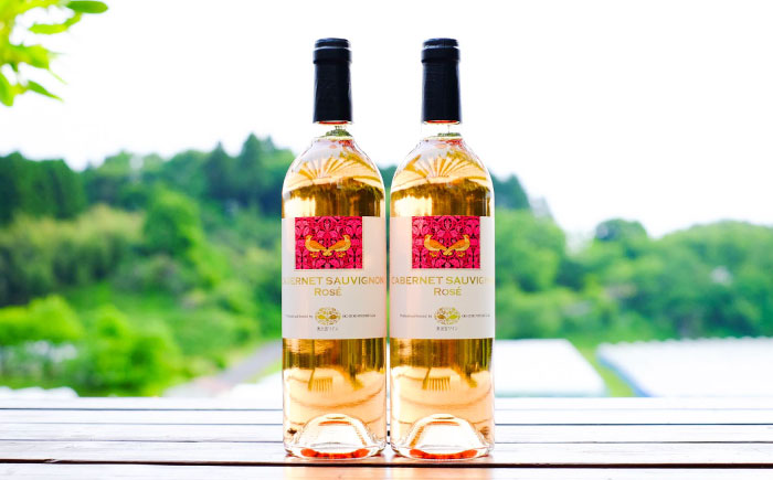 奥出雲葡萄園 カベルネソーヴィニヨン・ロゼ  2本セット  国産 ワイン セット 島根県雲南市/有限会社奥出雲葡萄園 [AICS023]