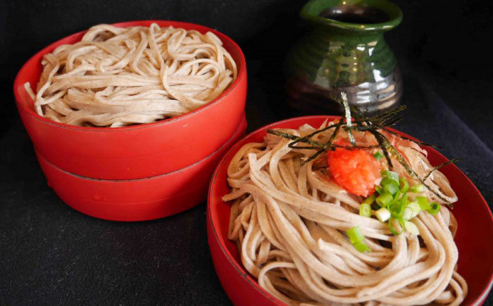 十割生そばと特製そばつゆのセット 2人前×2袋　 | 十割生そば 特製そばつゆ セット そば そばつゆ 島根県雲南市/有限会社木村有機農園 [AICU004]