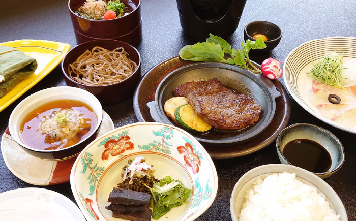 国民宿舎 清嵐荘 奥出雲和牛会席 1泊2食付きプラン(1名様) 島根県雲南市/株式会社 吉田ふるさと村 [AIDF001]