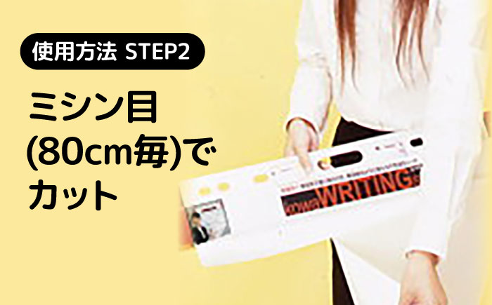 ピタッとandかきけし～と (白)10枚入り×2本セット 島根県雲南市/株式会社　サンキコーポレーション [AIAR003]