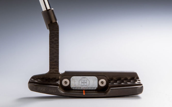 鉄師田部家謹製ゴルフパターTESSEN（トゥ・ヒール型／ブラック） 島根県雲南市/株式会社たなべたたらの里（奥出雲前綿屋　鐵泉堂）ゴルフクラブ パター [AIAV004]