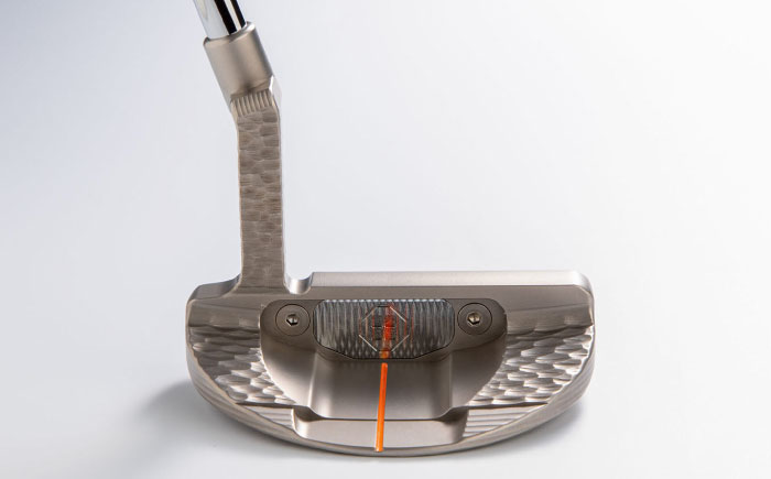 鉄師田部家謹製ゴルフパターTESSEN（マレット型／シルバー）島根県雲南市/株式会社たなべたたらの里（奥出雲前綿屋　鐵泉堂）ゴルフクラブ パター [AIAV005]