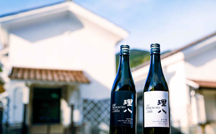 【先行予約】【10個限定】【2026年2月初旬順次発送】理八 The RIHACHI 純米吟醸 酵母901号＆酵母1801号 720ml×2本セット(化粧箱入り) 日本酒 酒 4合 島根県雲南市/株式会社田部竹下酒造 [AIBE001]