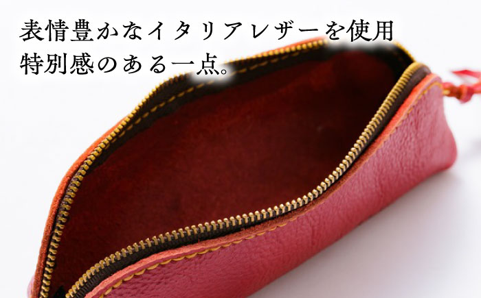 ふでばこ＜完全受注生産＞ レザー ステーショナリー 島根県雲南市/革工房　蕾[AIBF006]