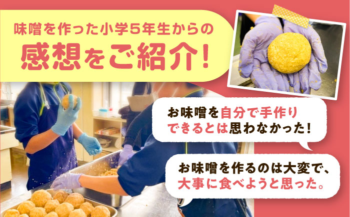 【思いやり型返礼品】 未来の子どもたちに食の喜びを(支援額3,000円)  島根県雲南市/じねんにみそ[AIBT001]
