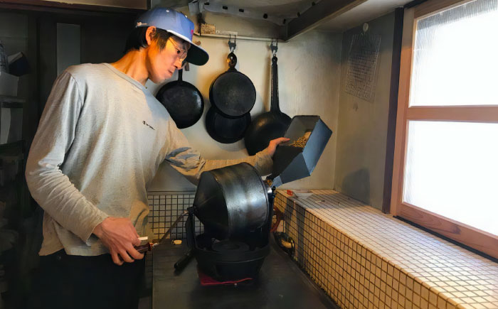 【豆】JAS認証生豆 100％使用 コーヒー豆 「珈ノ時（コウノトキ）」 200g 選べる豆/粉 島根県雲南市/つちのと舎 [AIBY008-1] 豆