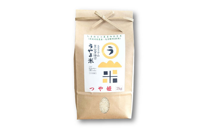【全3回定期便】神話の里/吉田町「うやま米」つや姫 8kg（2kg×4） [AIDB090]