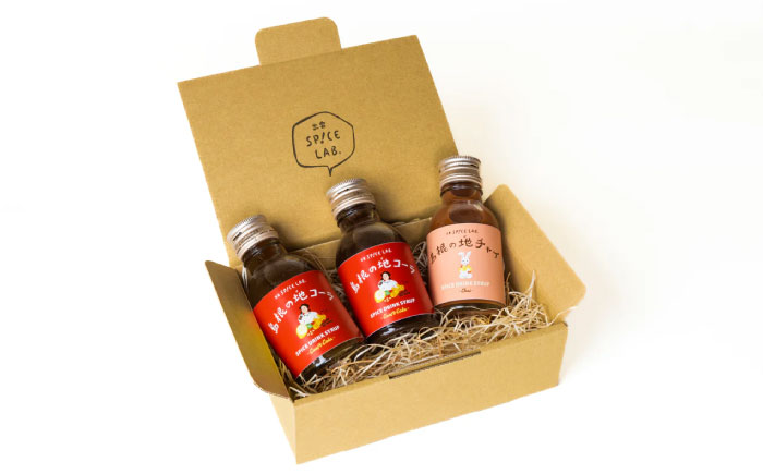 希釈用スパイスドリンクシロップ クラフトコーラ チャイ 100ml×3本セット 手作り ジュース ソフトドリンク 飲料 無添加 健康 島根県雲南市/出雲SPICE LAB. [AIAD007]