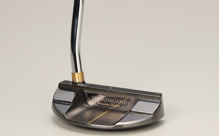 鉄師田部家謹製ゴルフパターTAMAHAGANE（マレット型／ベント）島根県雲南市/株式会社たなべたたらの里（奥出雲前綿屋　鐵泉堂）ゴルフクラブ パター [AIAV001]