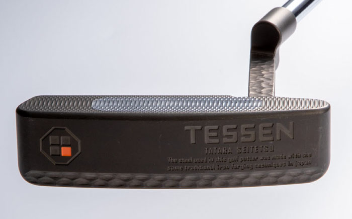 鉄師田部家謹製ゴルフパターTESSEN（トゥ・ヒール型／ブラック） 島根県雲南市/株式会社たなべたたらの里（奥出雲前綿屋　鐵泉堂）ゴルフクラブ パター [AIAV004]