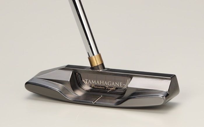 鉄師田部家謹製ゴルフパターTAMAHAGANE（トゥ・ヒール型／センター）  島根県雲南市/株式会社たなべたたらの里（奥出雲前綿屋　鐵泉堂） ゴルフクラブ パター [AIAV011]