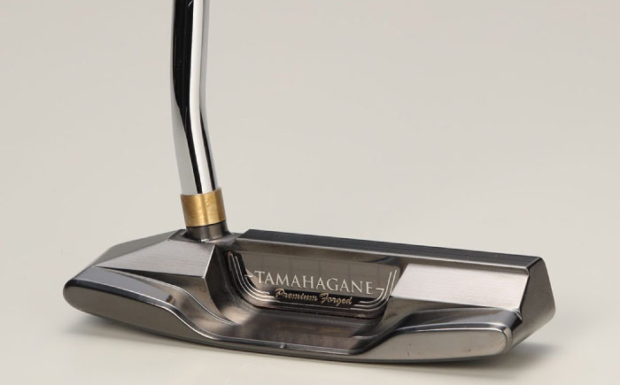 鉄師田部家謹製ゴルフパターTAMAHAGANE（トゥ・ヒール型／ベント）  島根県雲南市/株式会社たなべたたらの里（奥出雲前綿屋　鐵泉堂） ゴルフクラブ パター [AIAV012]