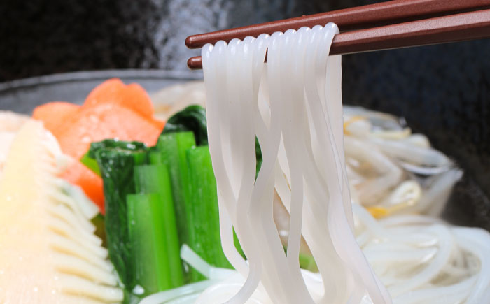 グルテンフリー米粉100％麺　田守り麺2種・ピリ辛ソースセット  | グルテンフリー 米粉 麺 田守り麺 ピリ辛ソース 島根県雲南市/有限会社木村有機農園 [AICU002]