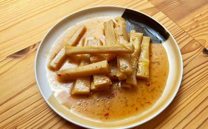 国産たたらば極太メンマ 100ｇ×1袋 ラーメン おつまみ 珍味 惣菜 おかず お取り寄せ ギフト おすすめ 島根県雲南市/奥出雲マザーズ [AIDP001]