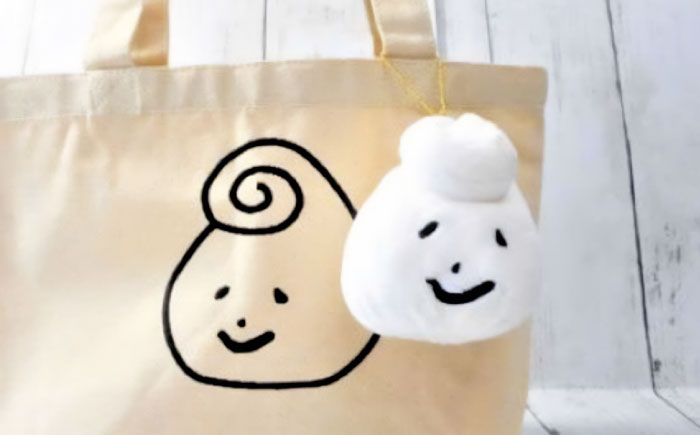 幸雲子ちゃんセット（ミニトートバッグ・キーホルダー・ボールペン）文房具 ステーショナリー 島根県雲南市/株式会社 光栄刺シュウ[AIAQ007]