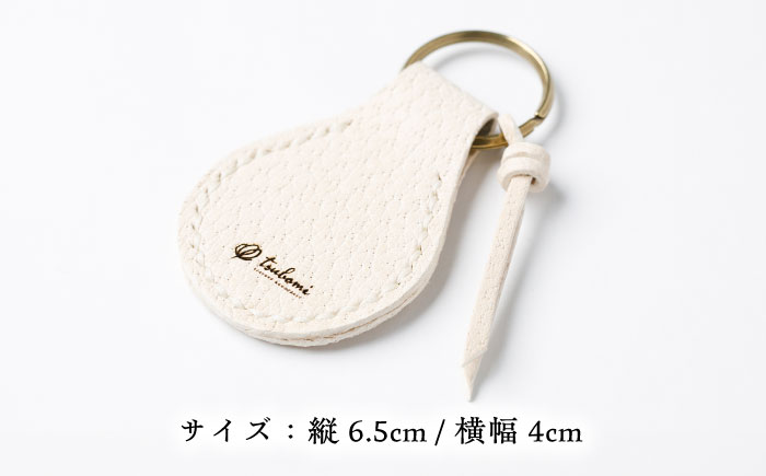 キーホルダー -UNNAN SHISHI LEATHER-   レザー 革製品 島根県雲南市/革工房　蕾[AIBF031]