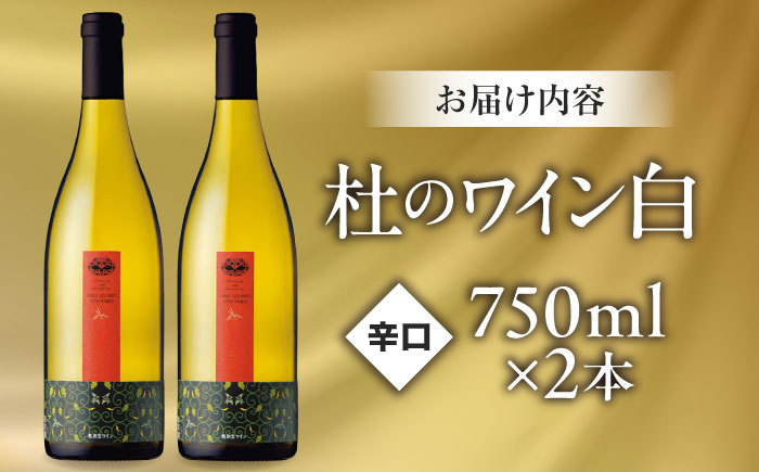 杜のワイン 白　2本セット 国産 ワイン セット 島根県雲南市/有限会社奥出雲葡萄園 [AICS053]