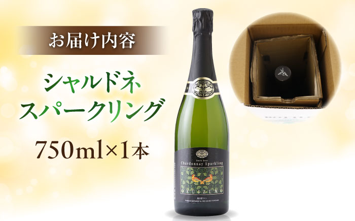 奥出雲葡萄園 シャルドネスパークリング   国産 ワイン セット 島根県雲南市/有限会社奥出雲葡萄園 [AICS058]