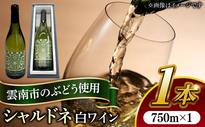 尺の内農園ワイン　シャルドネ | ワイン シャルドネ 農園 島根 雲南 島根県雲南市/社会福祉法人　あおぞら福祉会 [AIBU002]