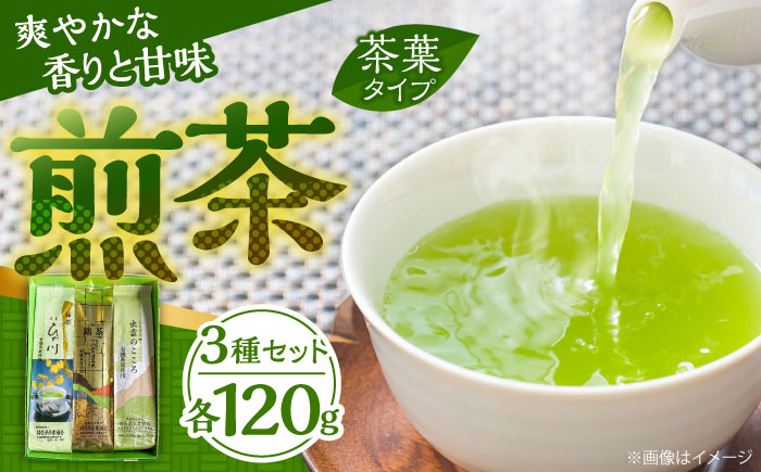 ふるさとの味 出雲のこころ3種セット 煎茶 飲み比べ ギフト お中元 お歳暮 島根県雲南市/砂子原茶業組合 [AIBV002]