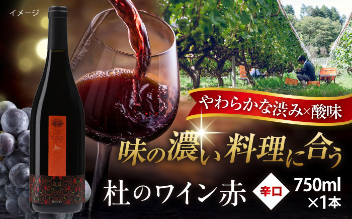 奥出雲葡萄園 杜のワイン 赤 1本   国産 ワイン セット 島根県雲南市/有限会社奥出雲葡萄園 [AICS044]