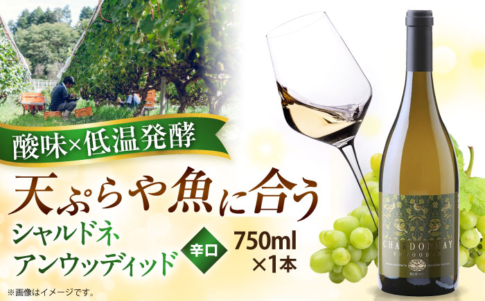 奥出雲葡萄園　シャルドネアンウッディッド（白ワイン） 島根県雲南市/有限会社　奥出雲葡萄園[AICS055]