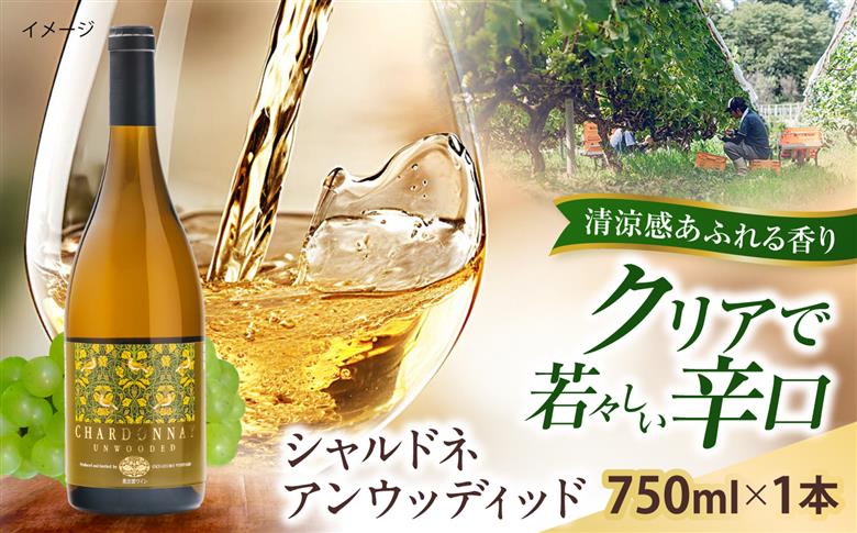 シャルドネアンウッディッド 1本 750ml 白ワイン 国産 島根県雲南市/有限会社奥出雲葡萄園 [AICS119]